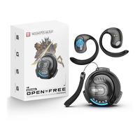 TRANSFORMERS Open Ear Earbuds with Ear Hooks,Open Ear Headphone True Wireless Earbuds Over Ear Headphones Bluetooth 5.4 60H Play,IPX5 Waterproof for Work Fitness Running Yoga Gym, Black-Optimus Prime