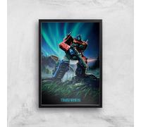 Transformers Optimus Prime A2 Giclee Art Print Transformers Multicolor A2