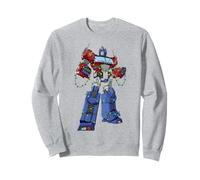 Transformers Optimus Prime Christmas Lights Wrap Sweatshirt