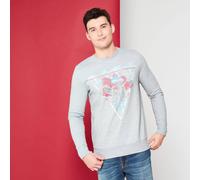Transformers Optimus Prime Retro Japanese Sweatshirt - Grey | Size: 2XL Transformers Grey 2XL