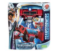 Transformers Optimus Prime & Robby Malto Spin Change EarthSpark Figure