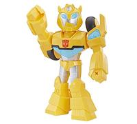 Transformers Playskool Heroes Rescue Bots Academy Mega Mighties Bumblebee Collectible 10-Inch Robot Action Figure, Toys for Kids Ages 3 and Up