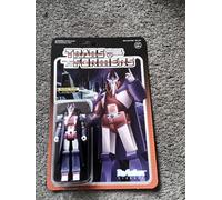 Transformers ReAction Figure Wave 2 Alpha Trion Unpunched Super 7. S8