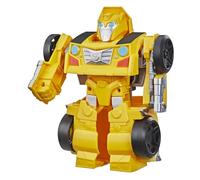 Transformers Rescue Bots Academy Bumblebee Converting Toy Robot, Playskool Heroes 6-Inch Collectible Action Figure Toy for Kids Ages 3 and Up (Amazon Exclusive)