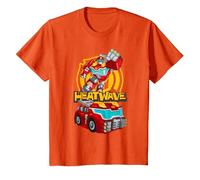 Transformers Rescue Bots Heatwave T-Shirt, Youth, Orange, Medium