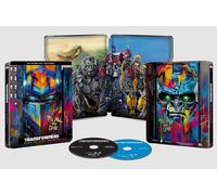 Transformers: Rise Of The Beasts 4K UHD + Blu-Ray Steelbook New A-B-C