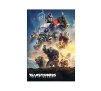 Transformers- Rise of The Beasts Canvas Poster Wall Art Decor Print Picture Paintings for Living Room Bedroom Decoration 12x18inch(30x45cm)