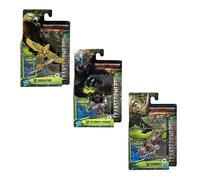 Transformers Rise Of The Beasts Optimus Primal Rhinox Airazor 7cm - 3 PACK