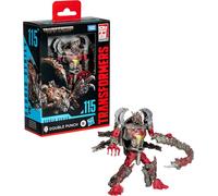 Transformers Toys Studio Series Deluxe Class Rise of The Beasts 115 Double Punch 4.5-inch Converting Action Figure, 8+