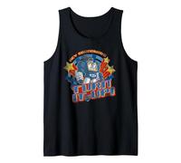 Transformers Soundwave Badge Turn It Up Tank Top, Men, Black, XX-Large
