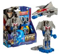 Transformers One Robot Battlers Starscream, 4.5-Inch Robot Action Figure, Interactive Toys for Boys and Girls Ages 6 and Up