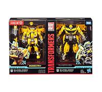TRANSFORMERS Studio Series 24 and 25 Deluxe Class Bumblebee Action Figure 2-Pack