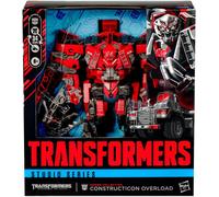 Hasbro Action Figure Transformers Constructicon Overload Studio Series Leader Class (MTMTE Collection)