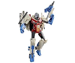 Transformers Studio Series Deluxe Class One Starscream Action Figure | 11.5 cm, converts to Cybertronian Tetra Jet, includes 2 Null-Ray blasters age 8 plus