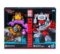 Transformers Studio Series Deluxe The Transformers: The Movie Brawn & Autobot Ratchet