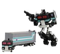 Transformers Takara Tomy Missing Link C-01N Nemesis Prime Collectible Action Figure with Trailer, 15+