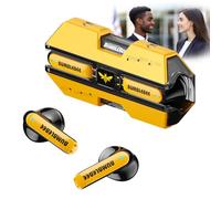 Transformers TF-T01 Black Shockwave AI Translation Earbuds Real Time, 144 Language & Accents, Bluetooth 5.4 Translating Earbuds, Audifonos Traductores Inglés Español