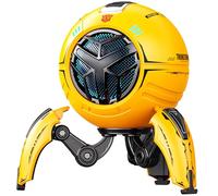 Transformers TF-Y17Pro Mecha Bluetooth TWS Speaker, 10W Hi-Fi 57mm Driver, Portable RGB Speaker with Detachable Foldable Tri-Pedal Stand, 2000mAh, Gaming Desk Décor Autobots (Bumblebee Yellow)