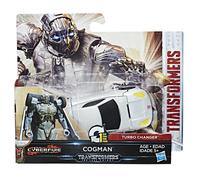 Transformers The Last Knight 1-Step Turbo Changer Cyberfire Cogman