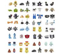 Transformers Toys BotBots Ruckus Rally Series 6 Custodial Crew & Pet Mob 32 Character Bundle, 2-in-1 Collectible Figures, Kids Ages 5 & Up