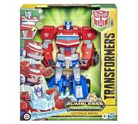 Transformers Toys Bumblebee Cyberverse Adventures Dinobots Unite Roll N’ Change Optimus Prime Action Figure, 6 and Up, 25-cm, F27315X1