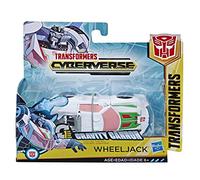 Transformers Toys Cyberverse Action Attackers 1-Step Changer Wheeljack Action Figure - Repeatable Gravity Cannon Action Attack - For Kids Age 6 and Up, 4.25-inch