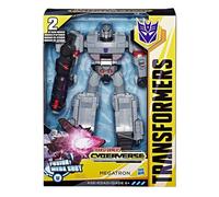 Transformers Toys Cyberverse Action Attackers Ultimate Class Megatron Action Figure - Repeatable Fusion Mega Shot Action Attack - for Kids Ages 6 & Up