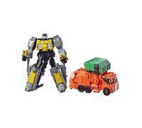 Transformers Toys Cyberverse Spark Armor Grimlock Action Figure - Combines with Trash Crash Spark Armor Vehicle to Power Up - for Kids Ages 6 & Up, 4