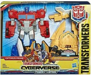 Transformers Toys Cyberverse Spark Armour Ark Power Optimus Prime Action Figure