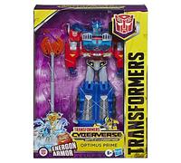 TRANSFORMERS Toys Cyberverse Ultimate Class Optimus Prime Action Figure - Combines with Energon Armour to Power Up - For Kids Ages 6 and Up, 9-inch
