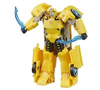 Transformers Toys Cyberverse Ultra Class Bumblebee Action Figure, Combines with Energon Armour to Power Up, For Kids Ages 6 and Up, 6.75-inch