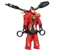 Transformers Toys EarthSpark 1-Step Flip Changer Terran Twitch 4-Inch Action Figure Robot Toys for Ages 6 and Up