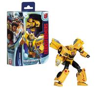 Transformers Toys EarthSpark Deluxe Class Bumblebee, 12.5-cm Action Figure, Robot Toys for Children Aged 6 and Up