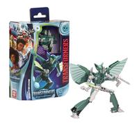 Transformers Toys EarthSpark Deluxe Class Terran Nightshade, 12.5-cm Action Figure, Robot Toys for Children Aged 6 and Up