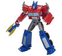 Transformers Toys EarthSpark Warrior Class Optimus Prime, 12.5-cm Action Figure, Robot Toys for Children Aged 6 and Up