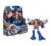 Transformers Toys EarthSpark Warrior Class Starscream, 12.5-cm Action Figure, Robot Toys for Kids Aged 6 and Up