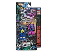 Transformers Toys Generations War for Cybertron: Earthrise Micromaster WFC-E15 Race Track Patrol 2-Pack - Kids Ages 8 and Up, 1.5-inch