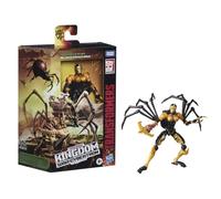 Transformers Toys Generations War for Cybertron: Kingdom Deluxe WFC-K5 Blackarachnia Action Figure - Kids Ages 8 and Up, 5.5-inch Multicolor F0670