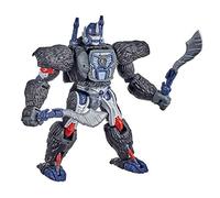 Transformers Toys Generations War for Cybertron: Kingdom Voyager WFC-K8 Optimus Primal Action Figure - Kids Ages 8 and Up, 18 CM
