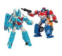 Transformers Toys Legacy Evolution Voyager Senator Shockwave & Deluxe Data Clerk Orion Pax Humble Origins 2-Pack