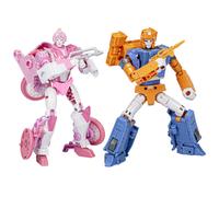 Transformers Toys Legacy Evolution War Dawn 2-Pack Deluxe Cybertronian Erial and Dion Toys Action Figures for Boys and Girls Ages 8 and Up (SDCC