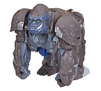 Transformers Toy Rise of The Beasts Movie, Smash Changer Optimus Primal Converting Action Figure for Ages 6 and Up, 9-Inch