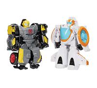 Transformers Toys Space Blast 2-Pack, Bumblebee and Autobot Blades 4.5-Inch Action Figures, Preschool Robot Toys for Kids Ages 3 and Up (Amazon Exclusive)