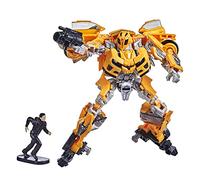 Transformers Toys Studio Series 74 Deluxe Class Revenge of The Fallen Bumblebee & Sam Witwicky Figure, Ages 8 and Up, 4.5-inch