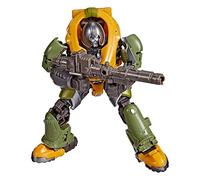 Transformers Toys Studio Series 80 Deluxe Class Bumblebee Brawn Action Figure - Ages 8 and Up, 11 cm, Multicolor