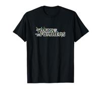 Transformers Unisex Christmas Vintage Autobot Holiday Lights Logo T-Shirt - Black, S
