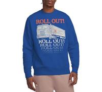 Transformers Unisex Transformers Generations Optimus Roll Out Truck Unisex Sweatshirt, Royal Sweatshirt