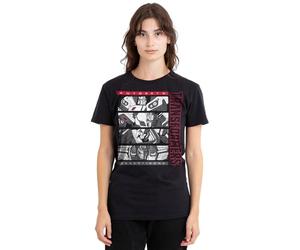 Transformers Womens Generations Autobots and Decepticons Boxes Ladies Shirt, Black, Black, M UK