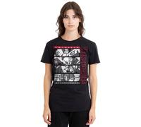 Transformers Women's Transformers Generations Autobots and Decepticons Boxes Ladies T Shirt, Black T-Shirt