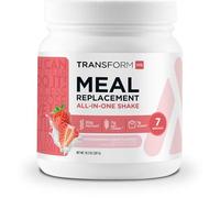 TransformHQ Meal Replacement Shake Powder 7 Servings (Strawberry & Cream) - Gluten Free, Non-GMO